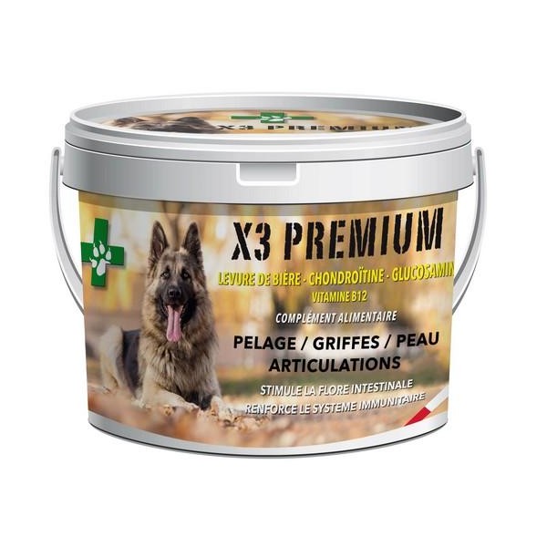 X3 Premium - Complément alimentaire pour chien – Capitaine Croq