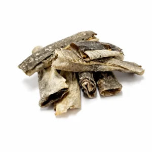 Peaux de poisson séchées en barquette de 40gr
