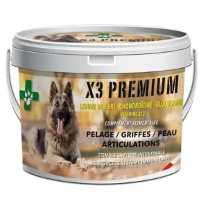 complement alimentaire pour chien x3 premium