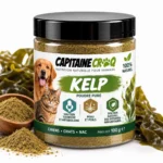 Pot de 100 g de poudre de Kelp pure pour chien et chat Capitaine Croq